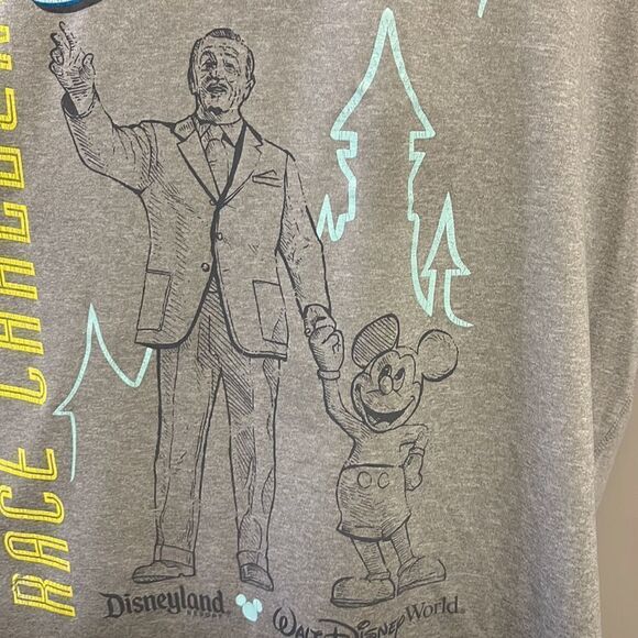 Champion Vapor Disney 2017 Coast 2 Coast Race Challenge Short Sleeve T-Shirt- XL - Picture 8 of 16